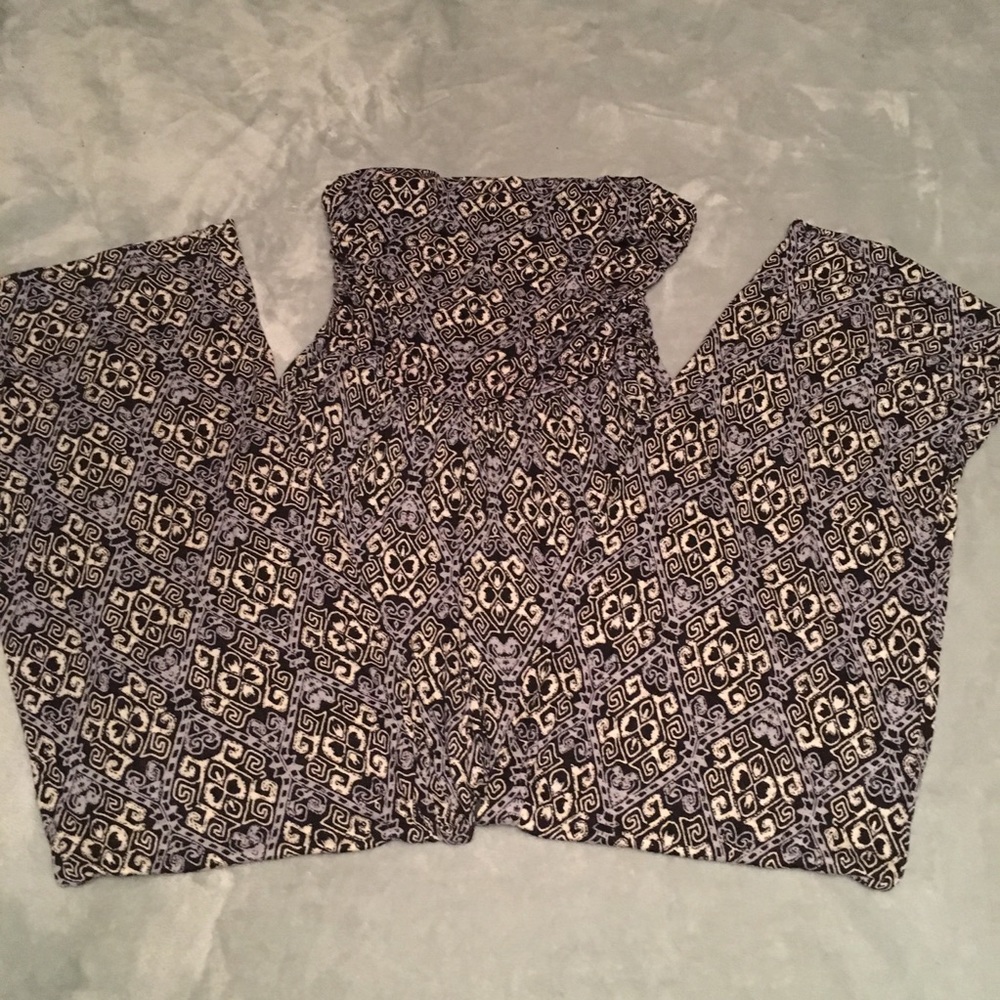 Size medium strapless onesie